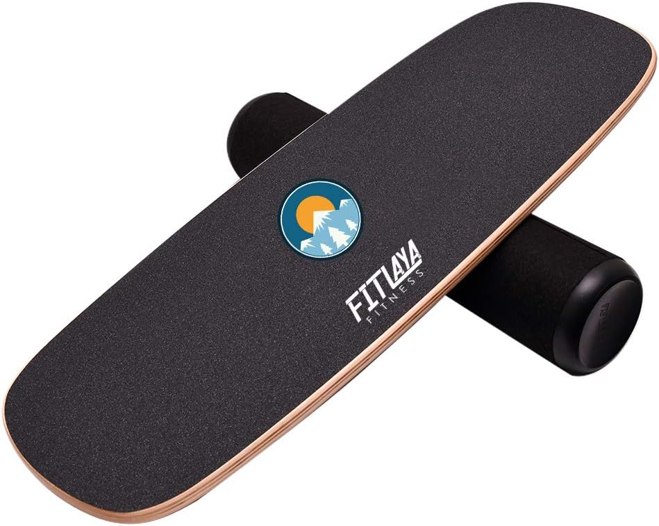 Balance Board Fitness - Wooden Fitness Balance Board Trainer for