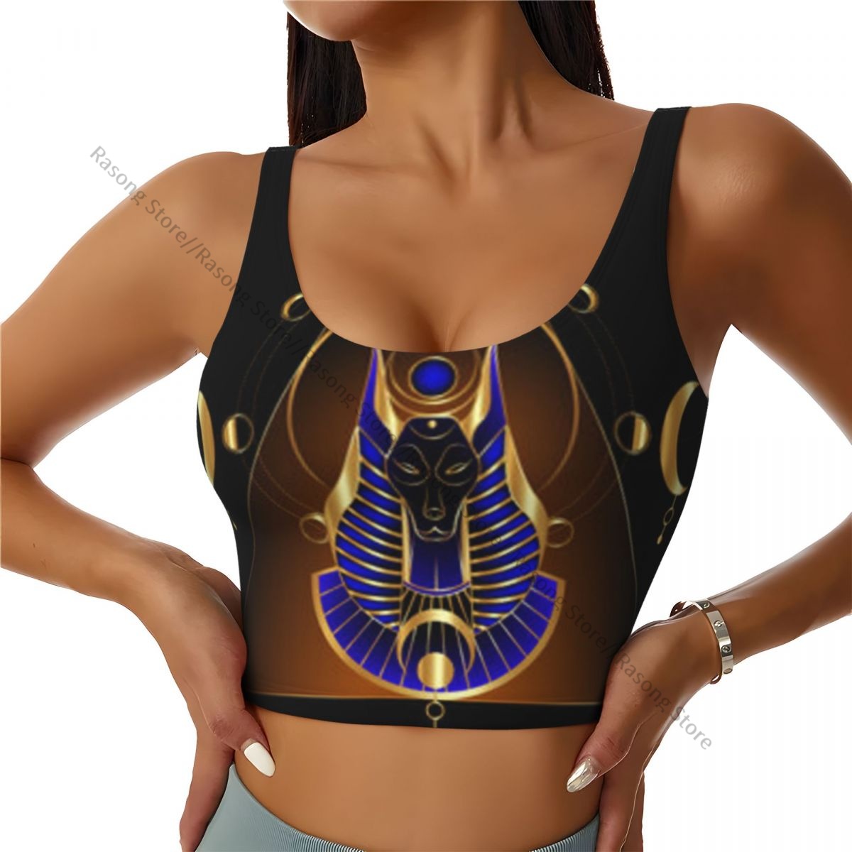 Yoga Fitness Pyramide - Sports Bra Women Running Yoga Clothes