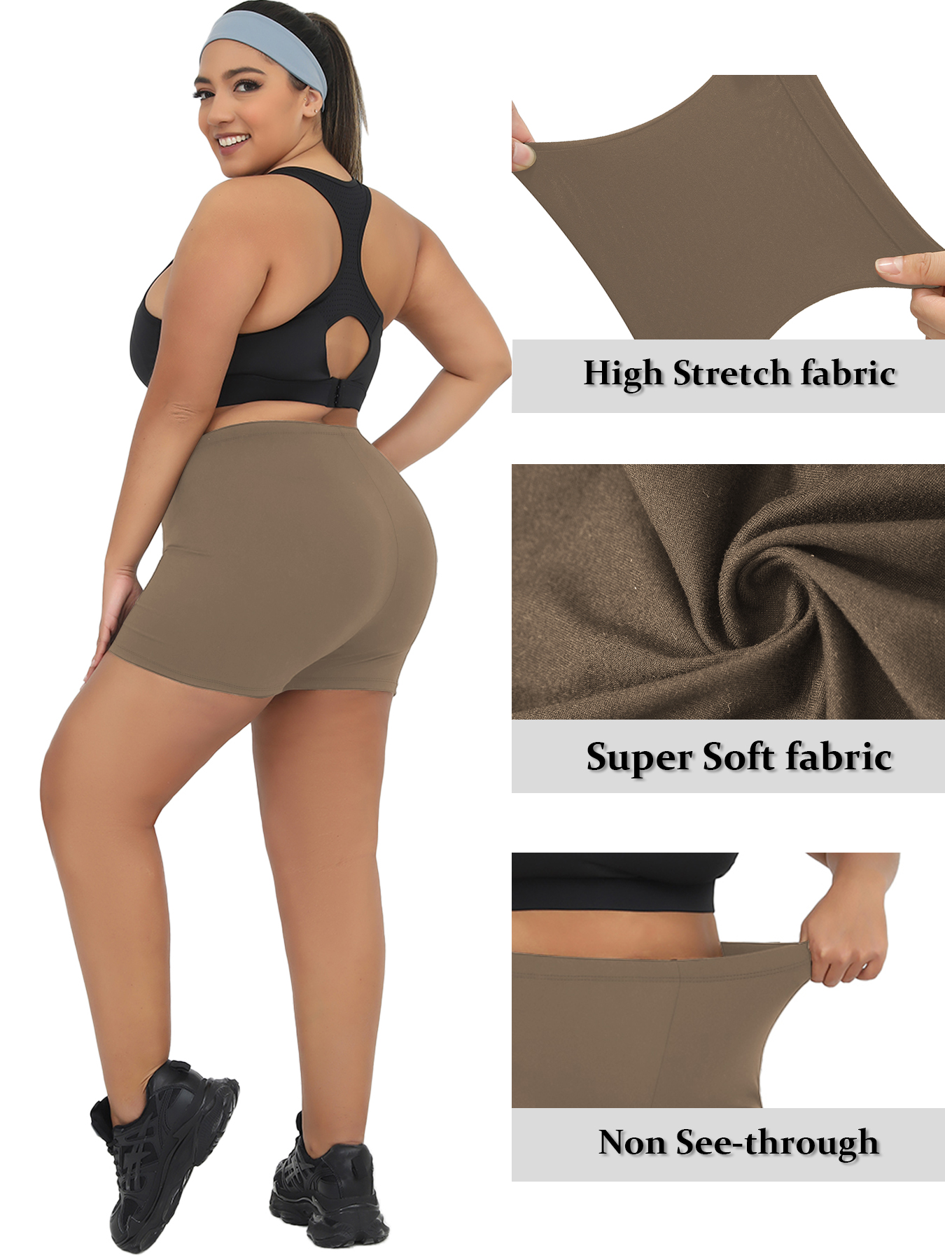 Plus Size Women's High Elastic - Yoga Fitness Plus reseña y precio