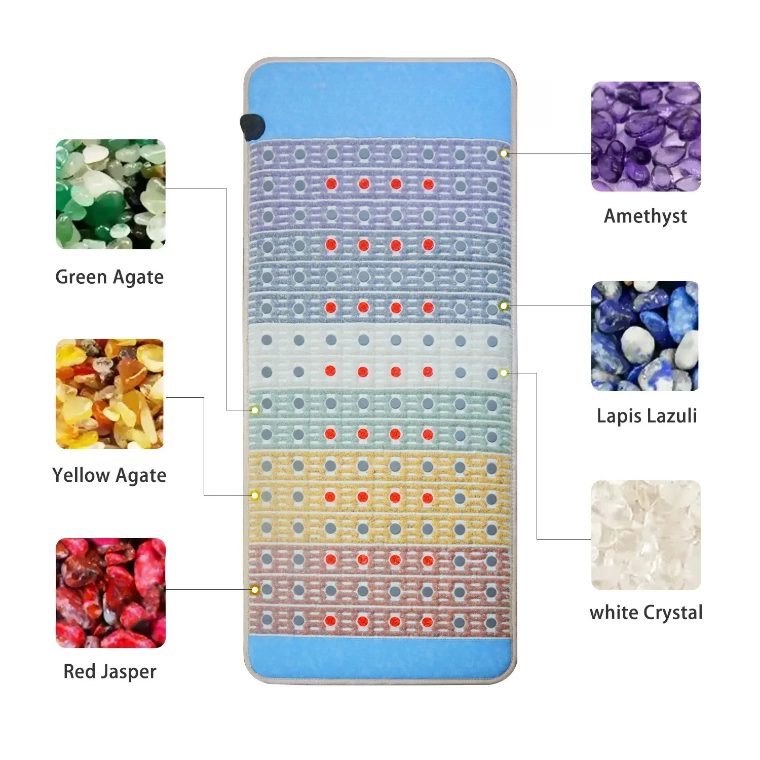 Reliable Natural Crystal Mat R - Oxygen Yoga & Fitness University Village reseña y precio