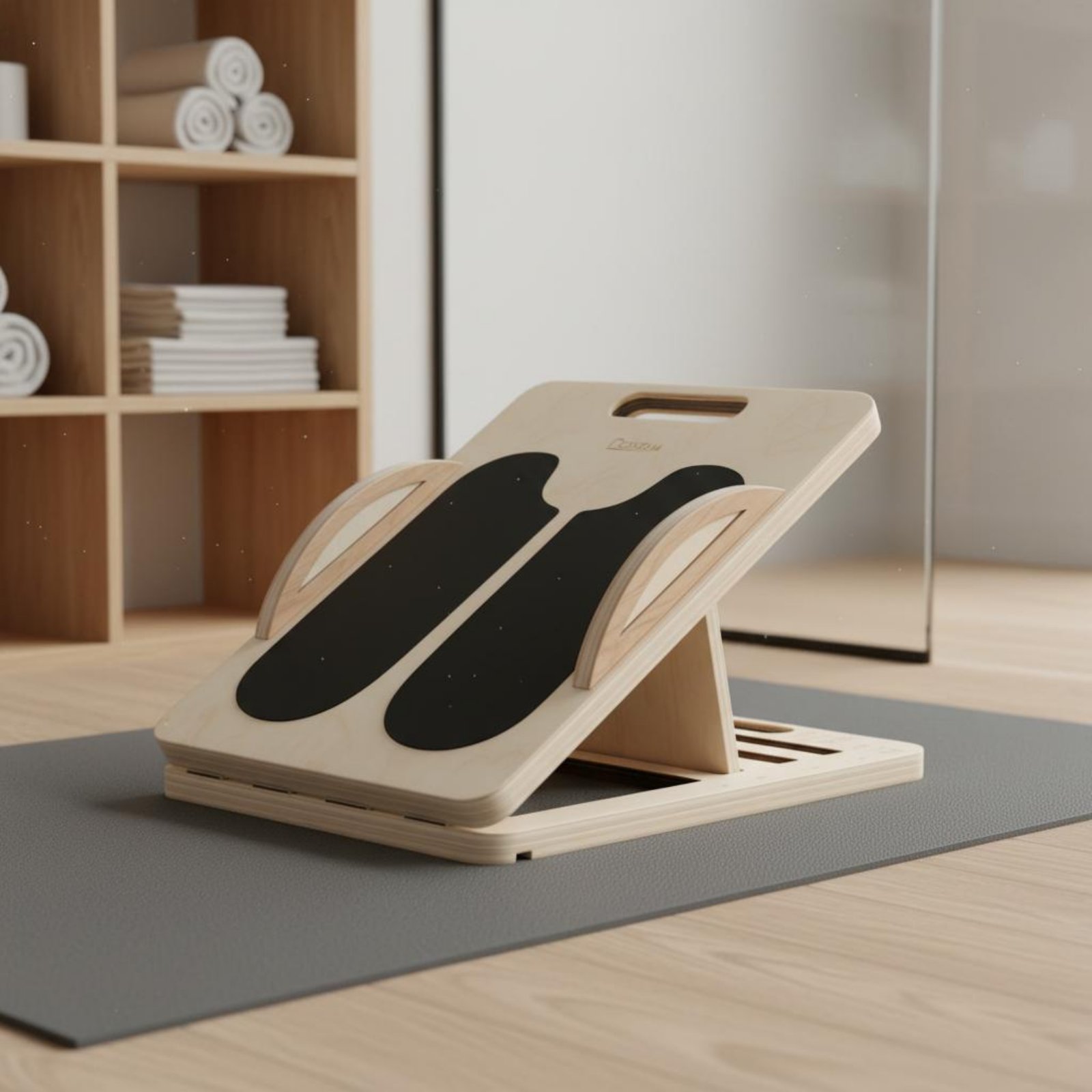 Adjustable Wooden Slant Board  - Balance Board Fitness reseña y precio