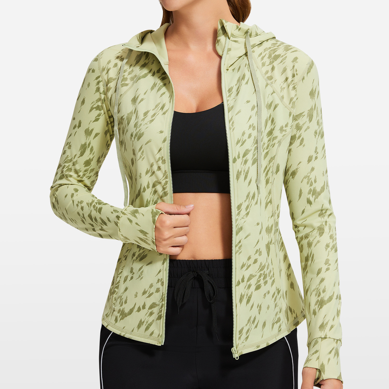 Women Sport Jacket Zipper Yoga - Yoga Fitness Hoodie reseña y precio