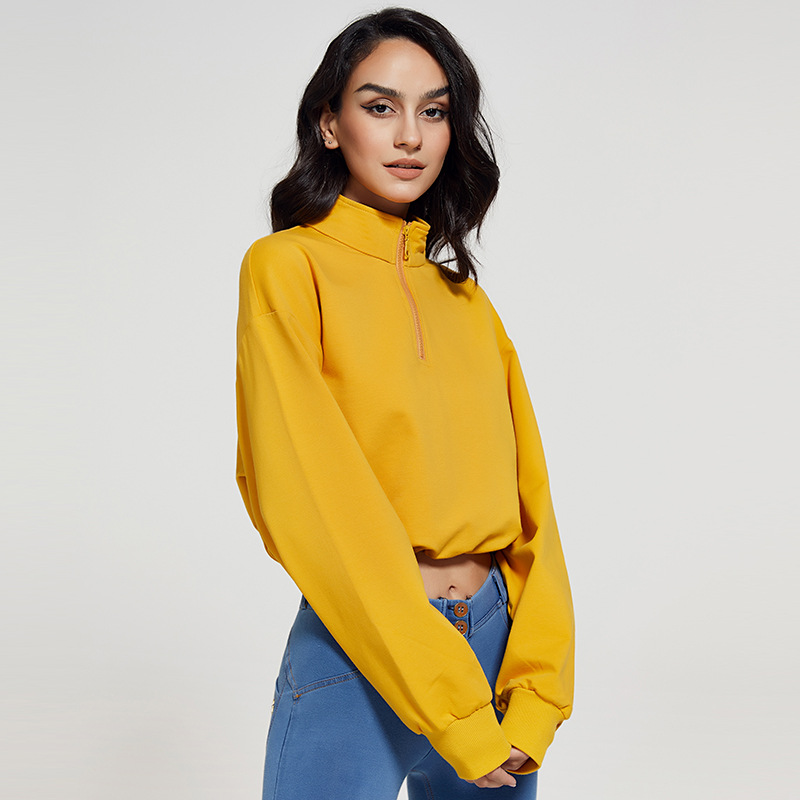 WESTSHAN EU Size Stand Collar  - Yoga Fitness Hoodie reseña y precio
