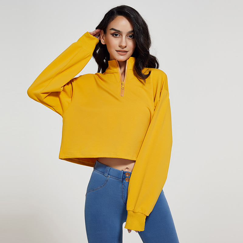 WESTSHAN EU Size Stand Collar  - Yoga Fitness Hoodie reseña y precio