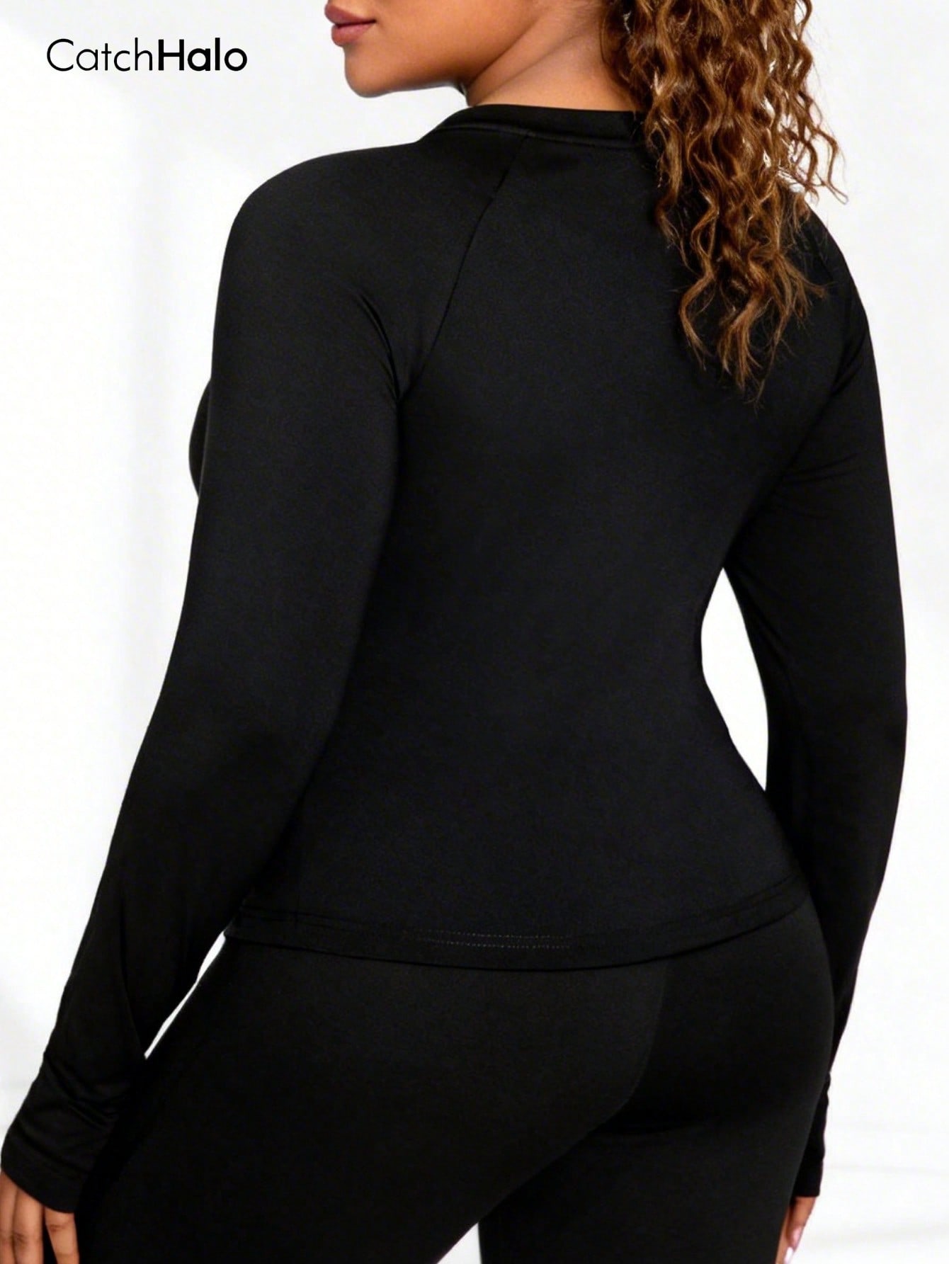 Women Plus Size Long Sleeve Yo - Yoga Fitness Plus reseña y precio