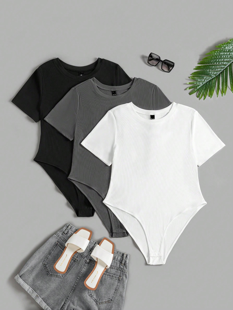 Plus Size Women's Round Neck S - Yoga Fitness Plus reseña y precio