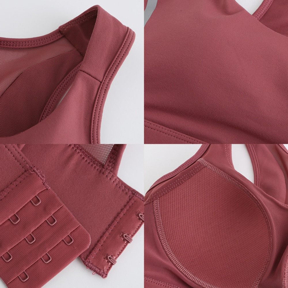 Solid Color I-shaped Sports Br - Yoga Fitness Plus reseña y precio
