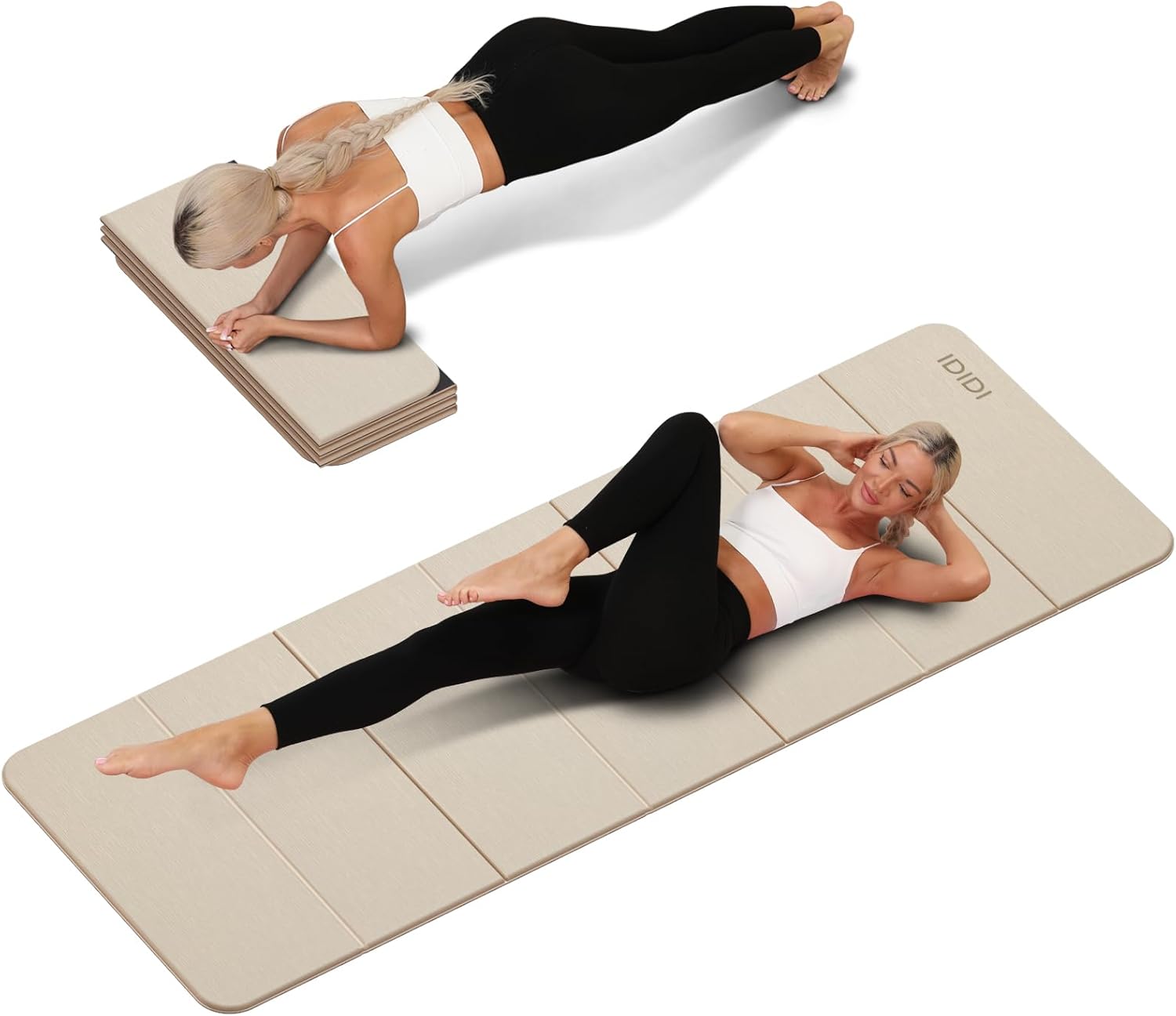 Foldable Yoga Mat Extra Thick  - Yoga Of Fitness Mat reseña y precio
