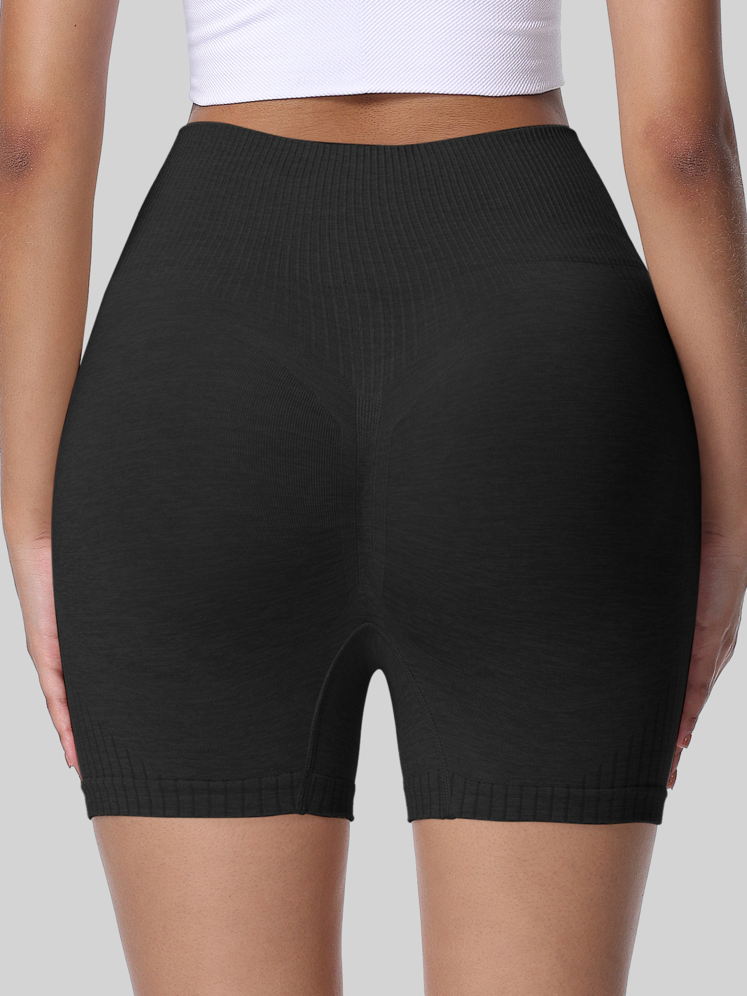 High Waist Elastic Yoga Shorts - Yoga Fitness Class reseña y precio