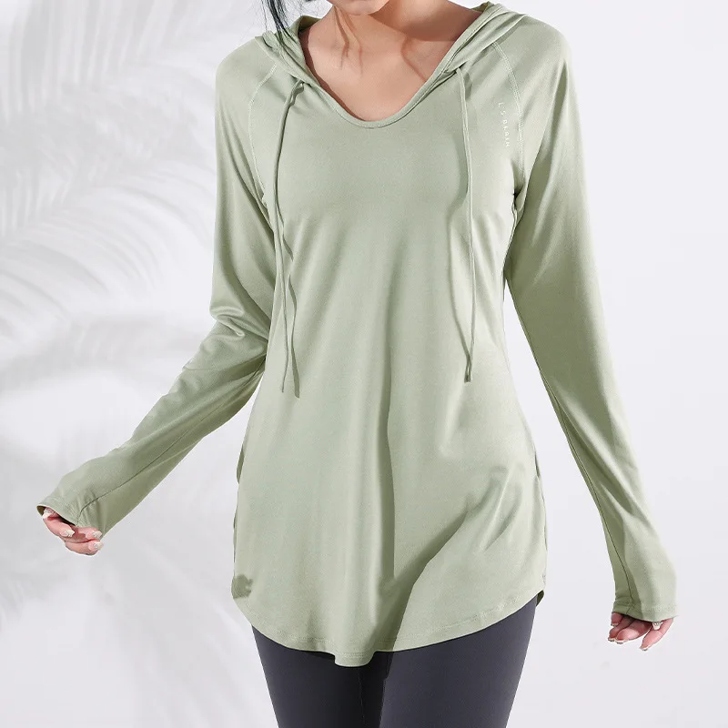 Autumn Women Sport Hoodies Loo - Yoga Fitness Hoodie reseña y precio