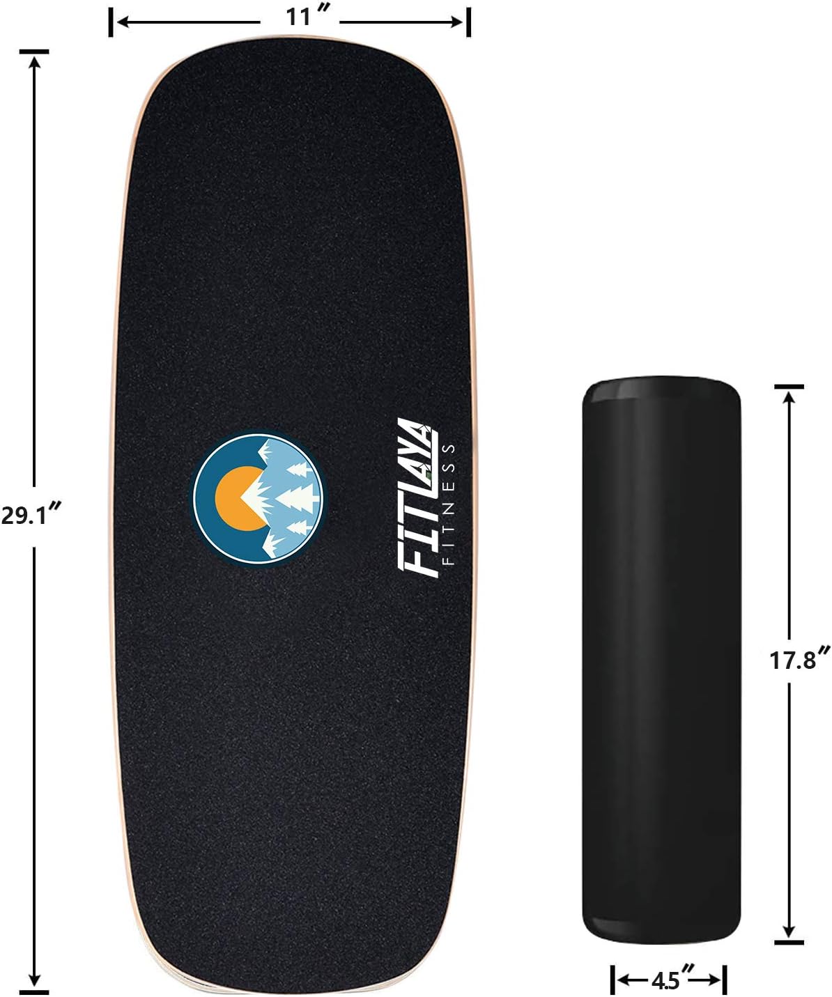 Wooden Fitness Balance Board T - Balance Board Fitness reseña y precio