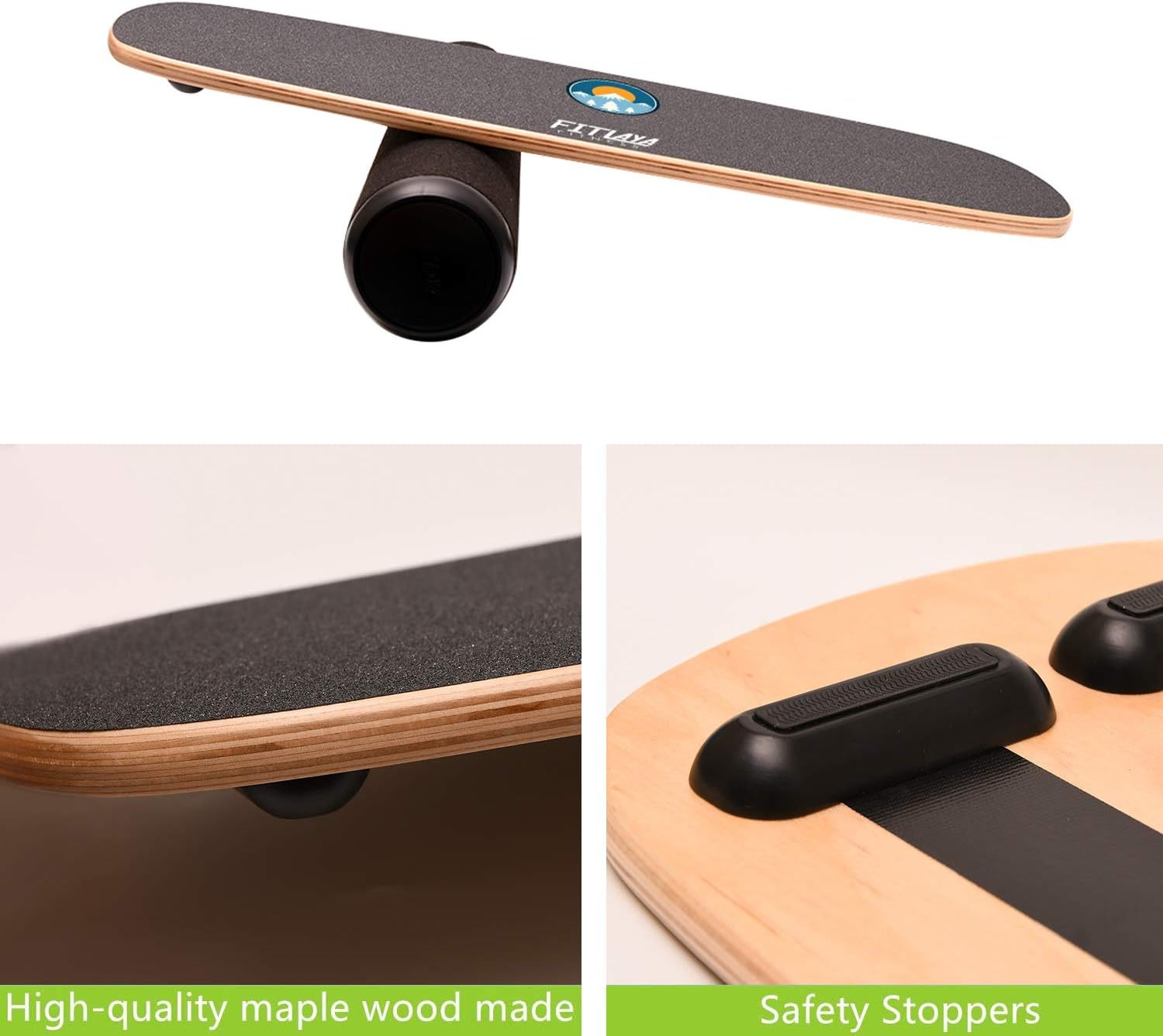 Wooden Fitness Balance Board T - Balance Board Fitness reseña y precio