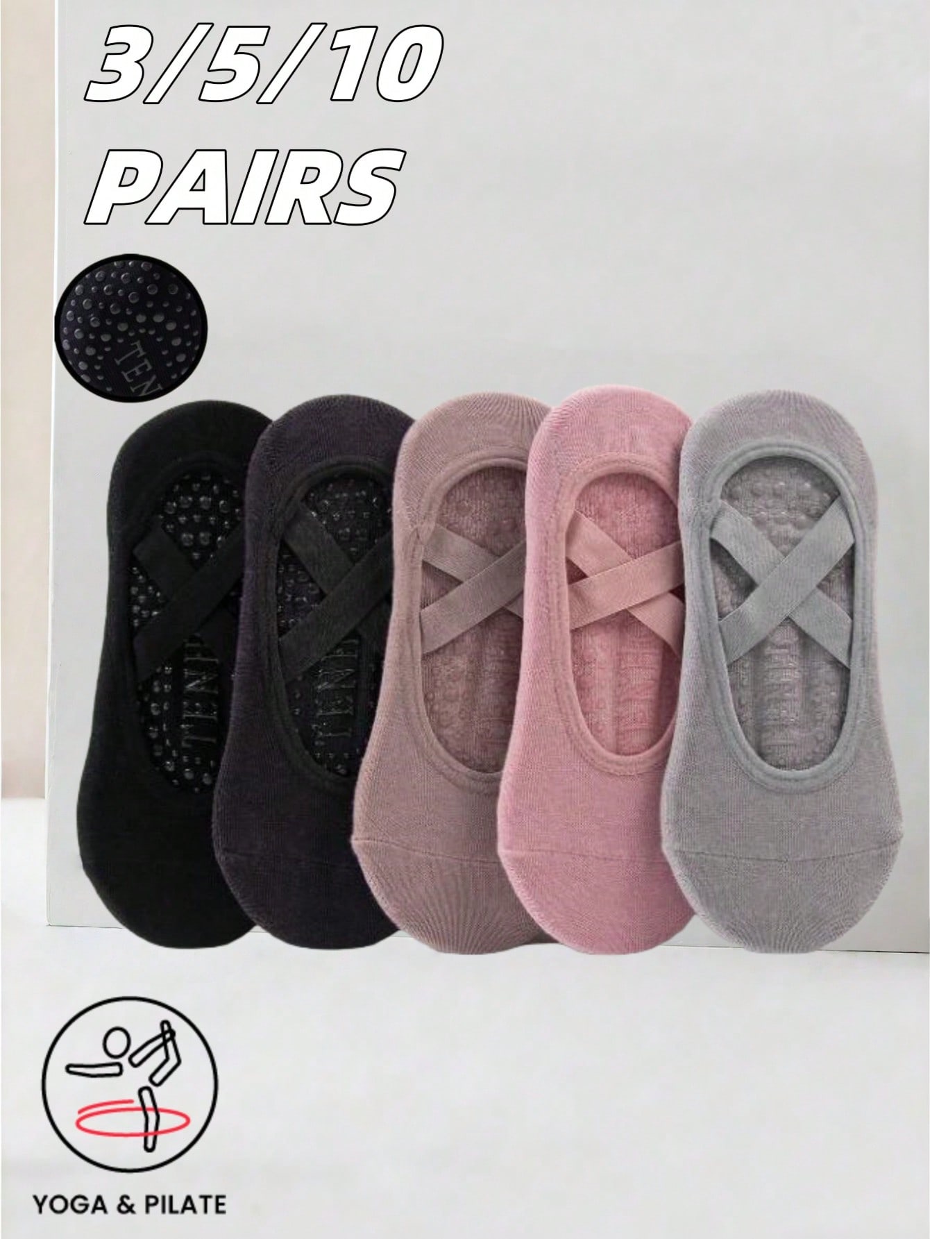 Anti-slip silicone sole yoga s - Yoga Of Fitness Mat reseña y precio