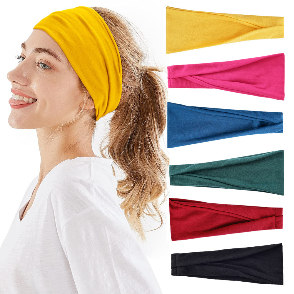 Solid Color Sports Yoga Headba - Stretch Strap Yoga reseña y precio
