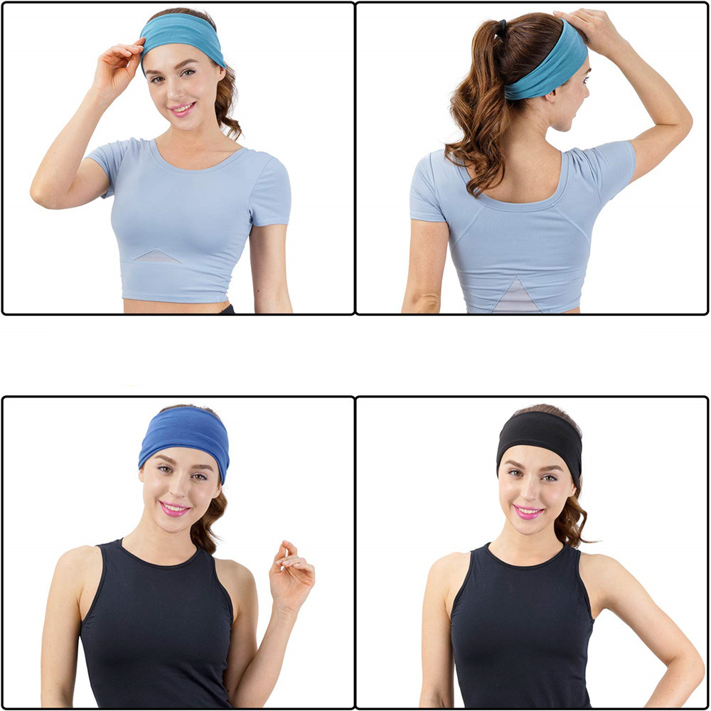 Solid Color Sports Yoga Headba - Stretch Strap Yoga reseña y precio
