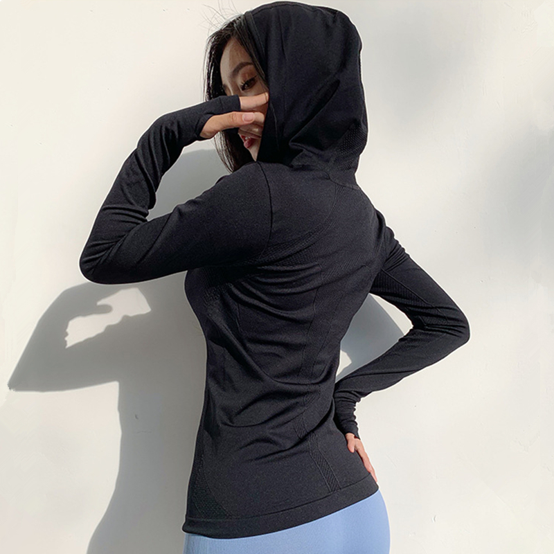 Women Sport Jackets Zipper Yog - Yoga Fitness Hoodie reseña y precio