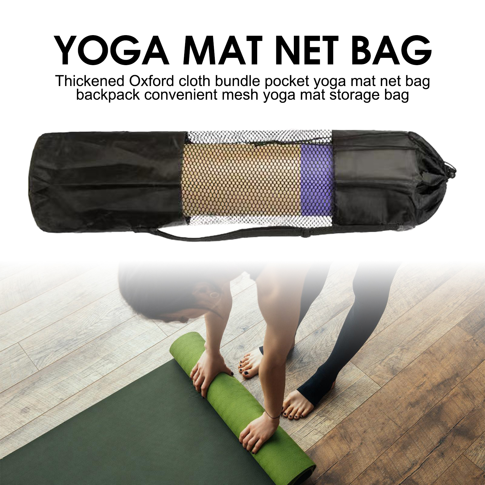 Yoga Mat Bag with Mesh Window  - Yoga For Fitness reseña y precio