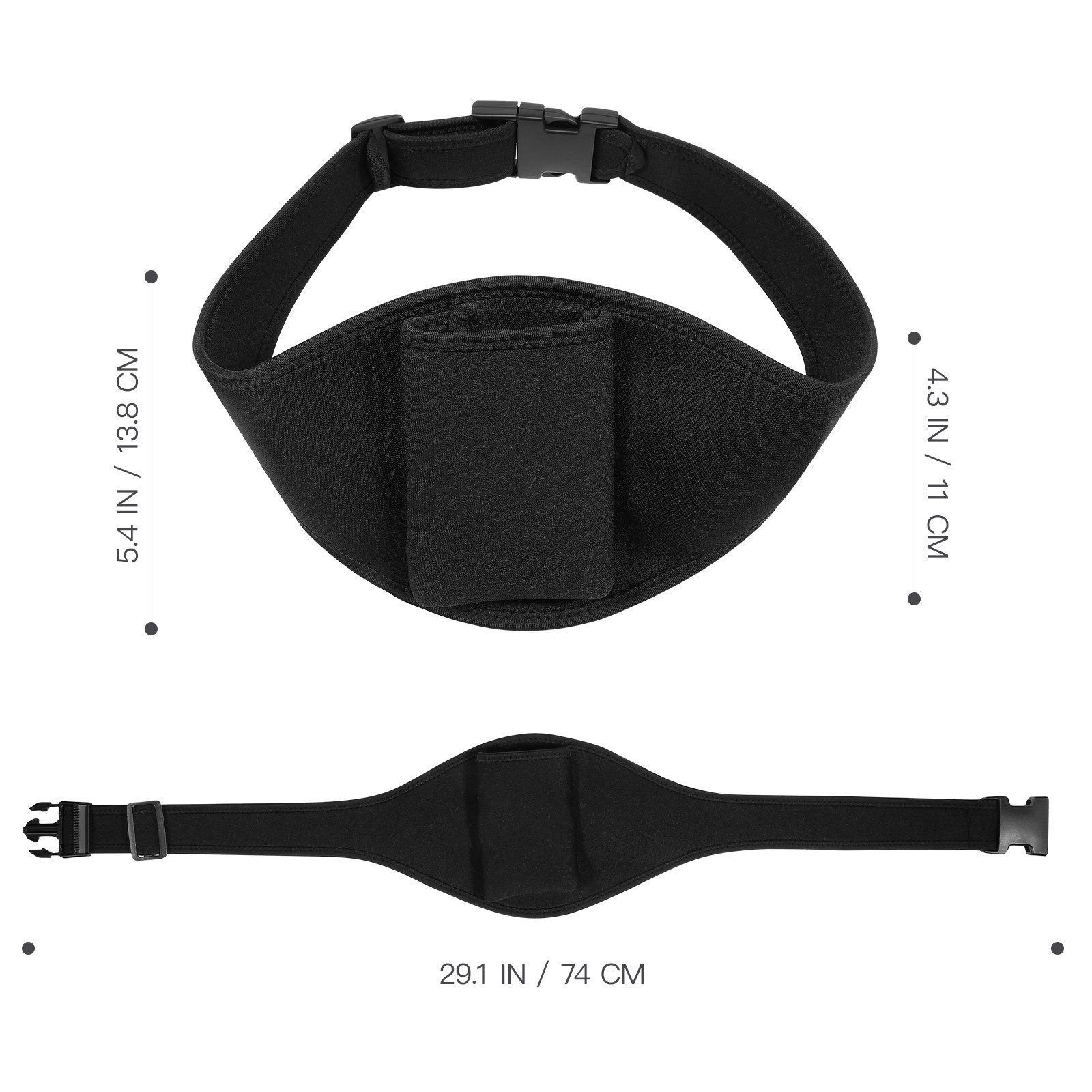 Microphone Holder Waist Bag Ad - Yoga Fitness Class reseña y precio