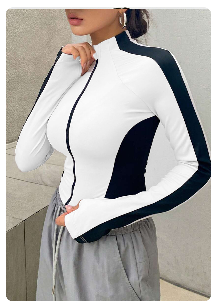 Yoga Clothes Stand Up Collar J - Yoga For Fitness reseña y precio