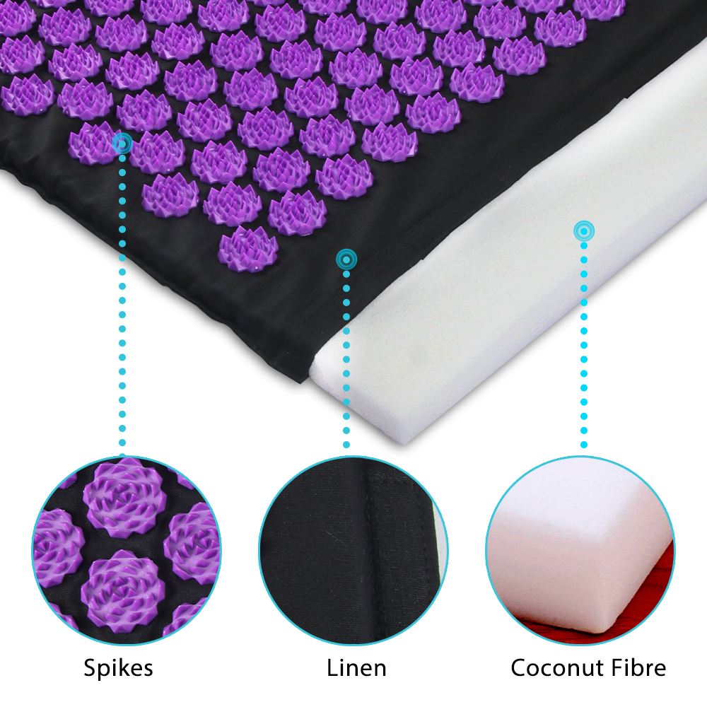 Acupressure Yoga Mat Kuznetsov - Yoga Of Fitness Mat reseña y precio