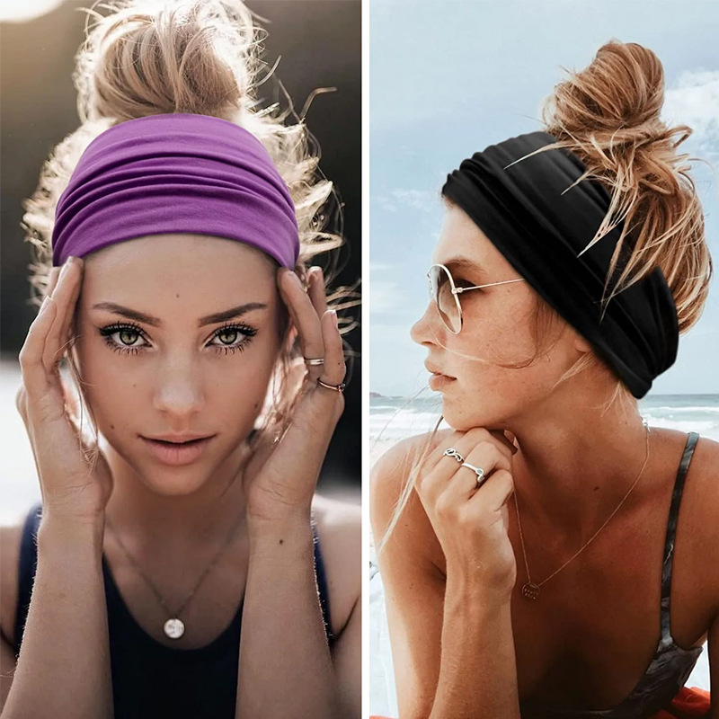 Sweatband for Men Women Elasti - Stretch Strap Yoga reseña y precio
