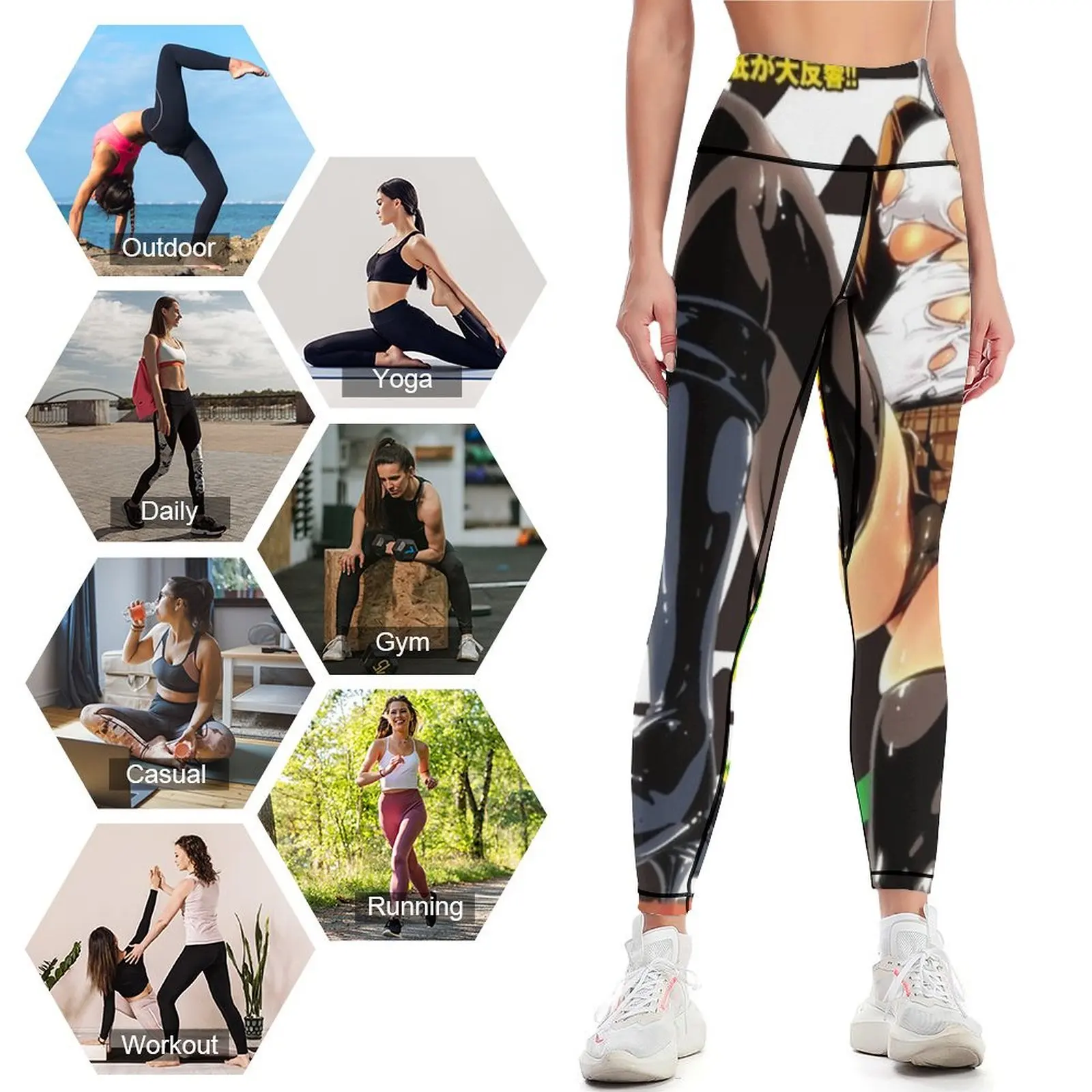 Bad Student in class Leggings  - Yoga Fitness Class reseña y precio