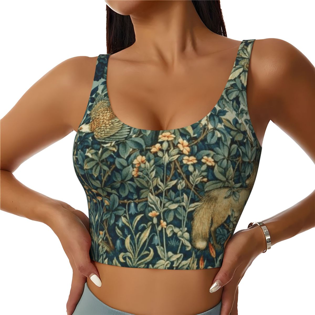Off Shoulder Yoga Top GREENERY - Yoga Fitness Class reseña y precio