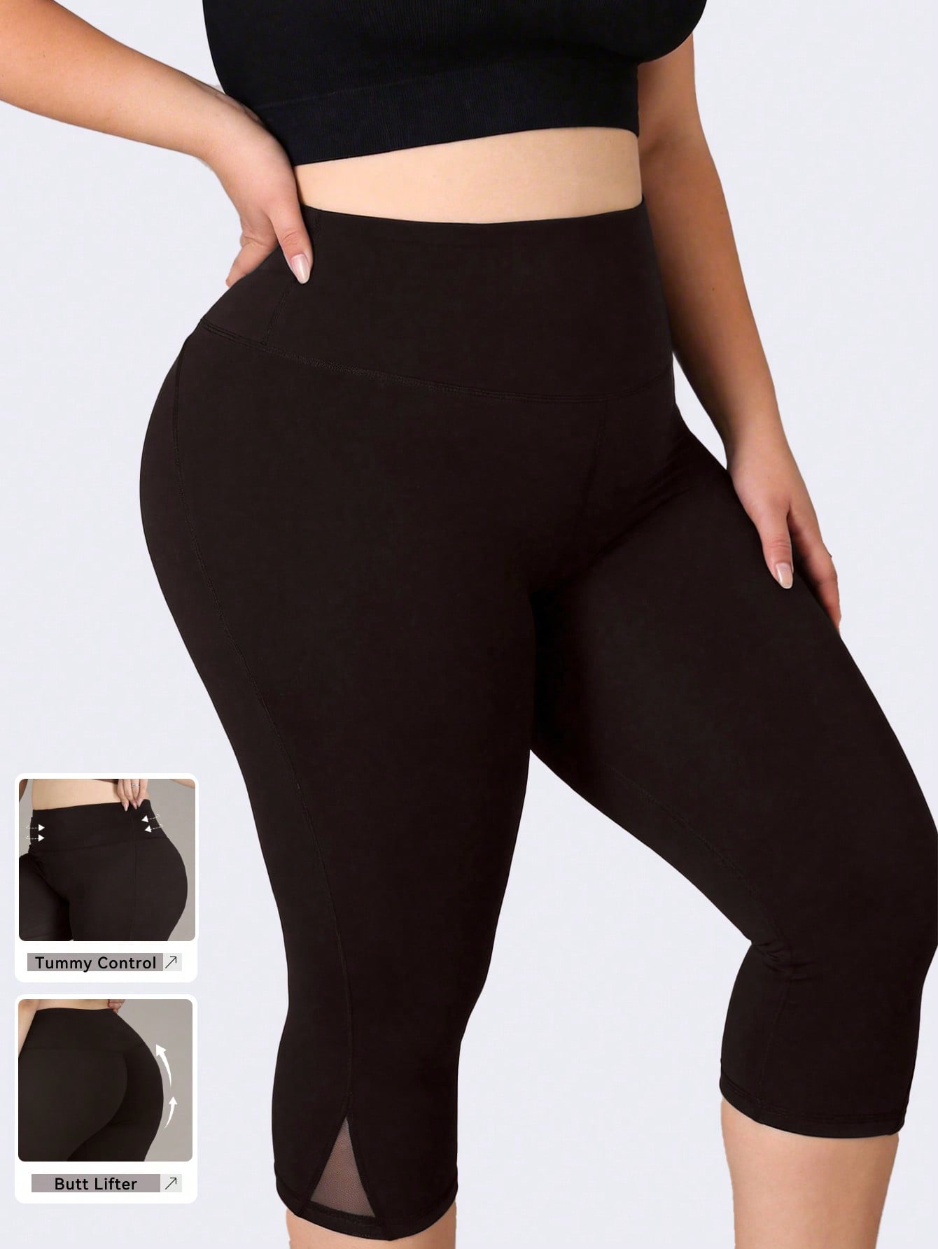 Plus Size Gym Leggings Women M - Yoga Fitness Plus reseña y precio
