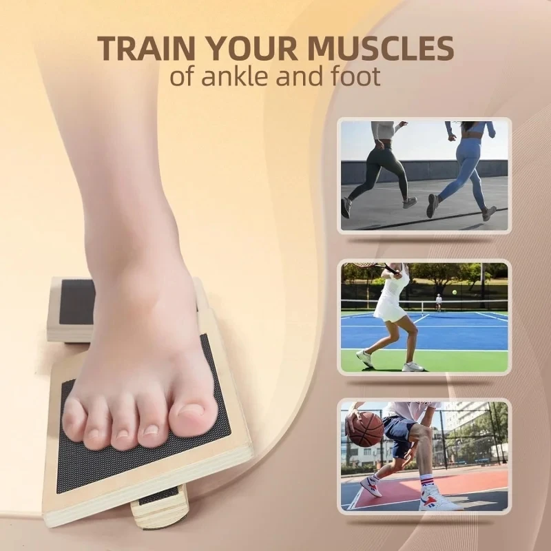 Wooden Single Foot Trainer Bal - Balance Board Fitness reseña y precio
