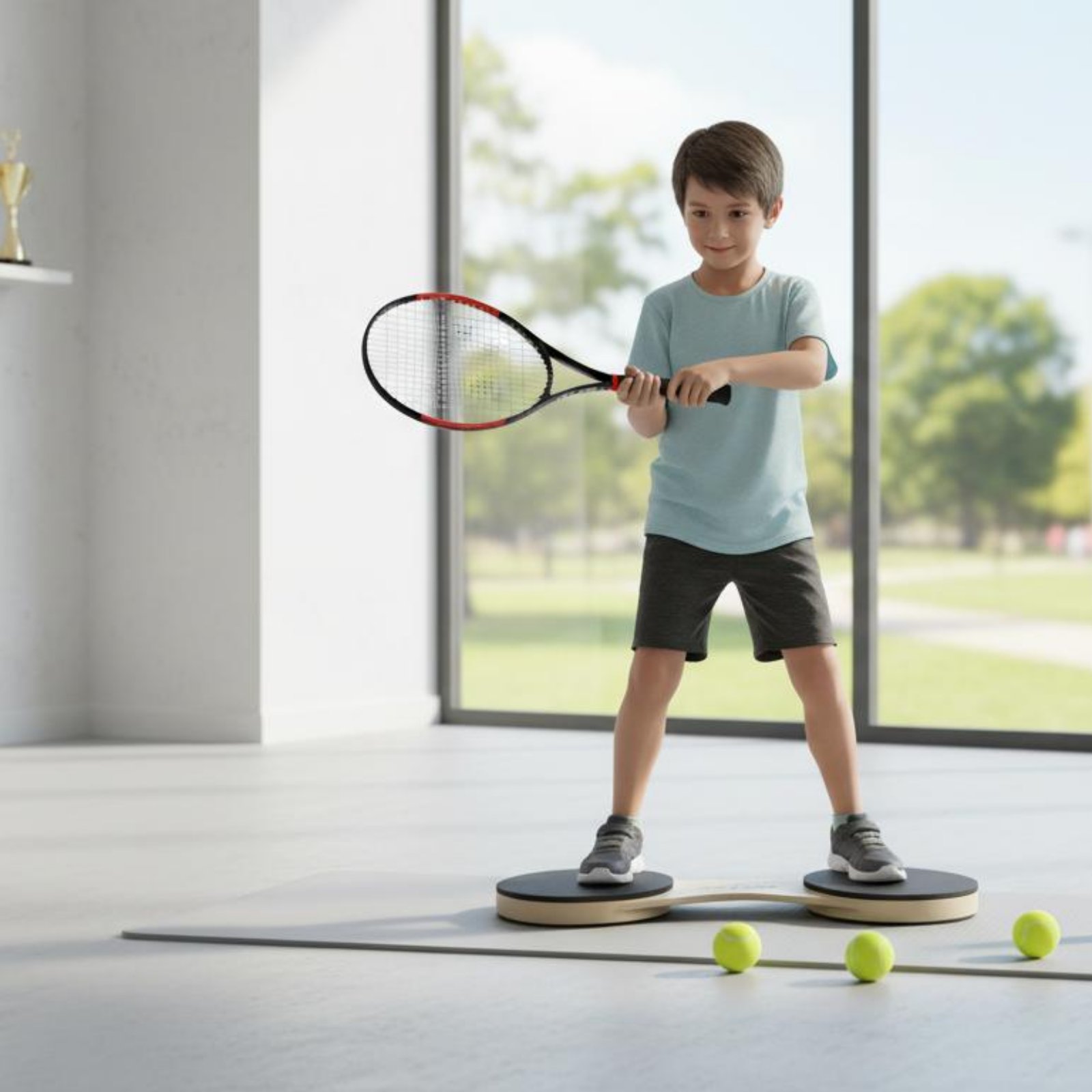 Racket Sport Swing Training Bo - Balance Board Fitness reseña y precio