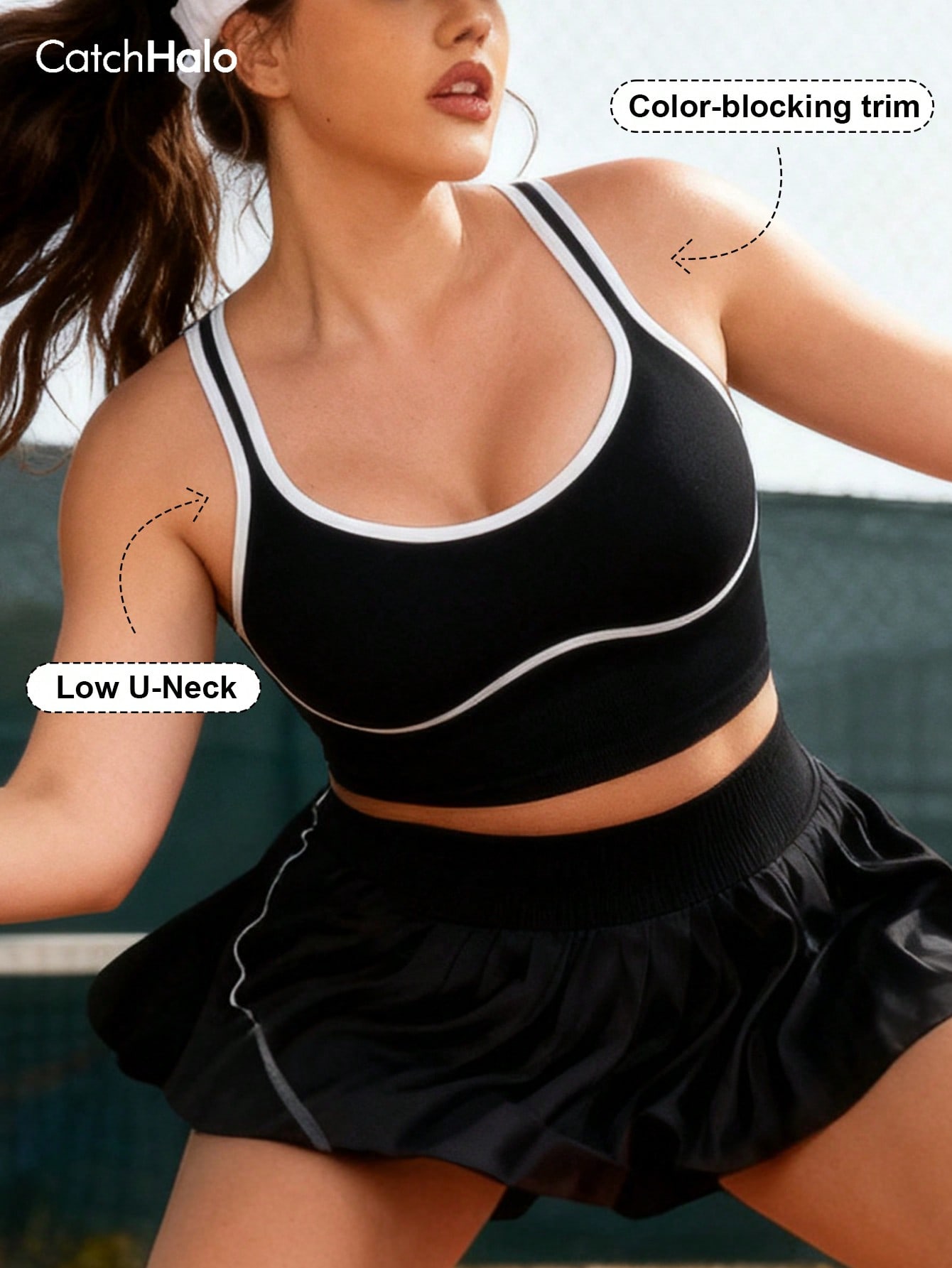 Women Plus Size Seamless Brale - Yoga Fitness Plus reseña y precio