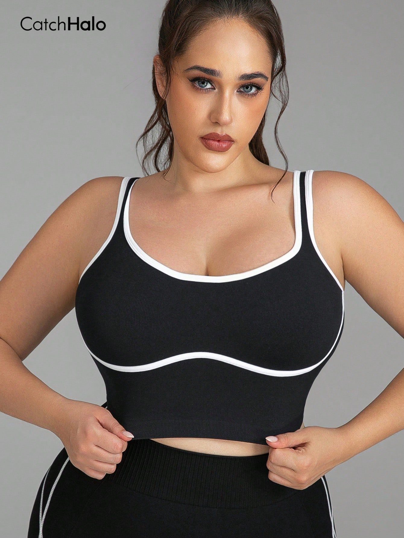 Women Plus Size Seamless Brale - Yoga Fitness Plus reseña y precio