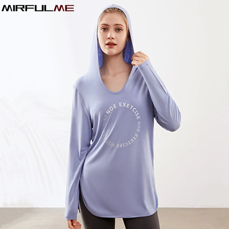 Women Sports Hoodies Loose Yog - Yoga Fitness Hoodie reseña y precio