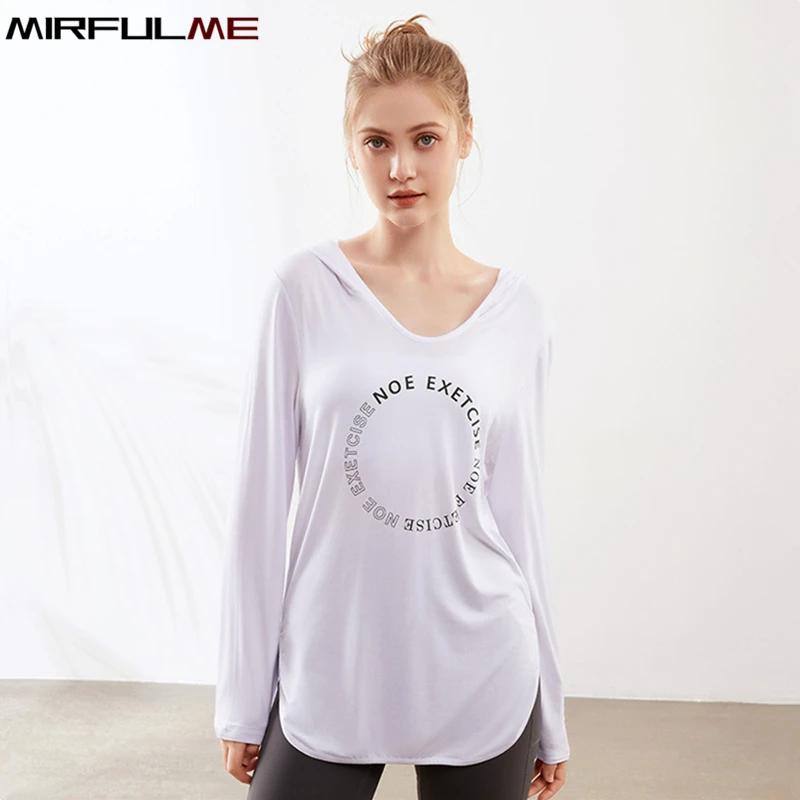 Women Sports Hoodies Loose Yog - Yoga Fitness Hoodie reseña y precio
