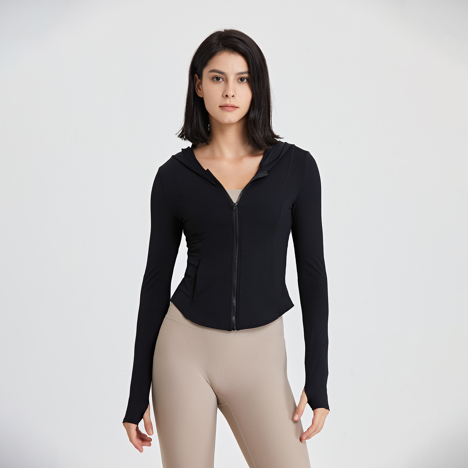 Women Sport Hoodies Slim Yoga  - Yoga Fitness Hoodie reseña y precio
