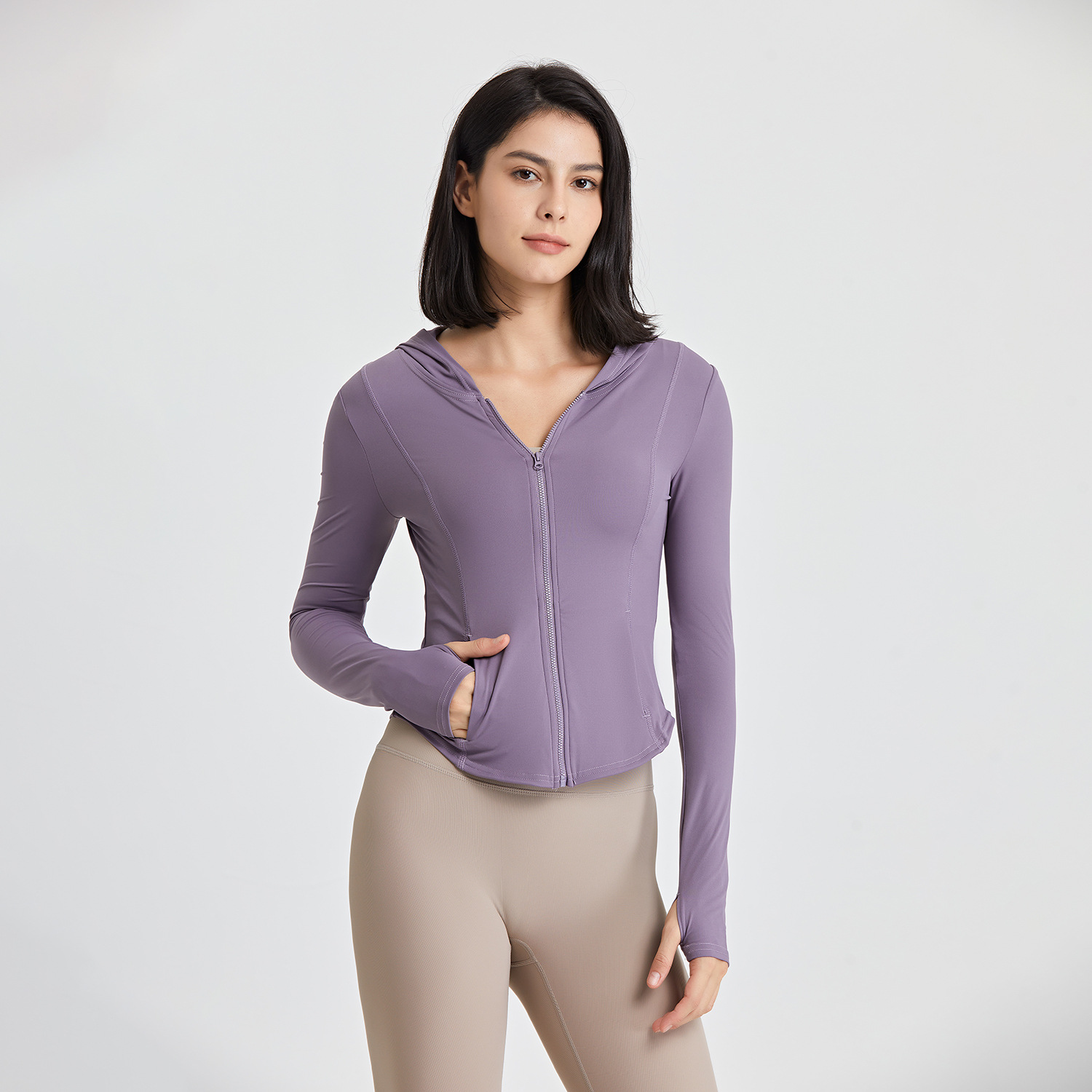 Women Sport Hoodies Slim Yoga  - Yoga Fitness Hoodie reseña y precio
