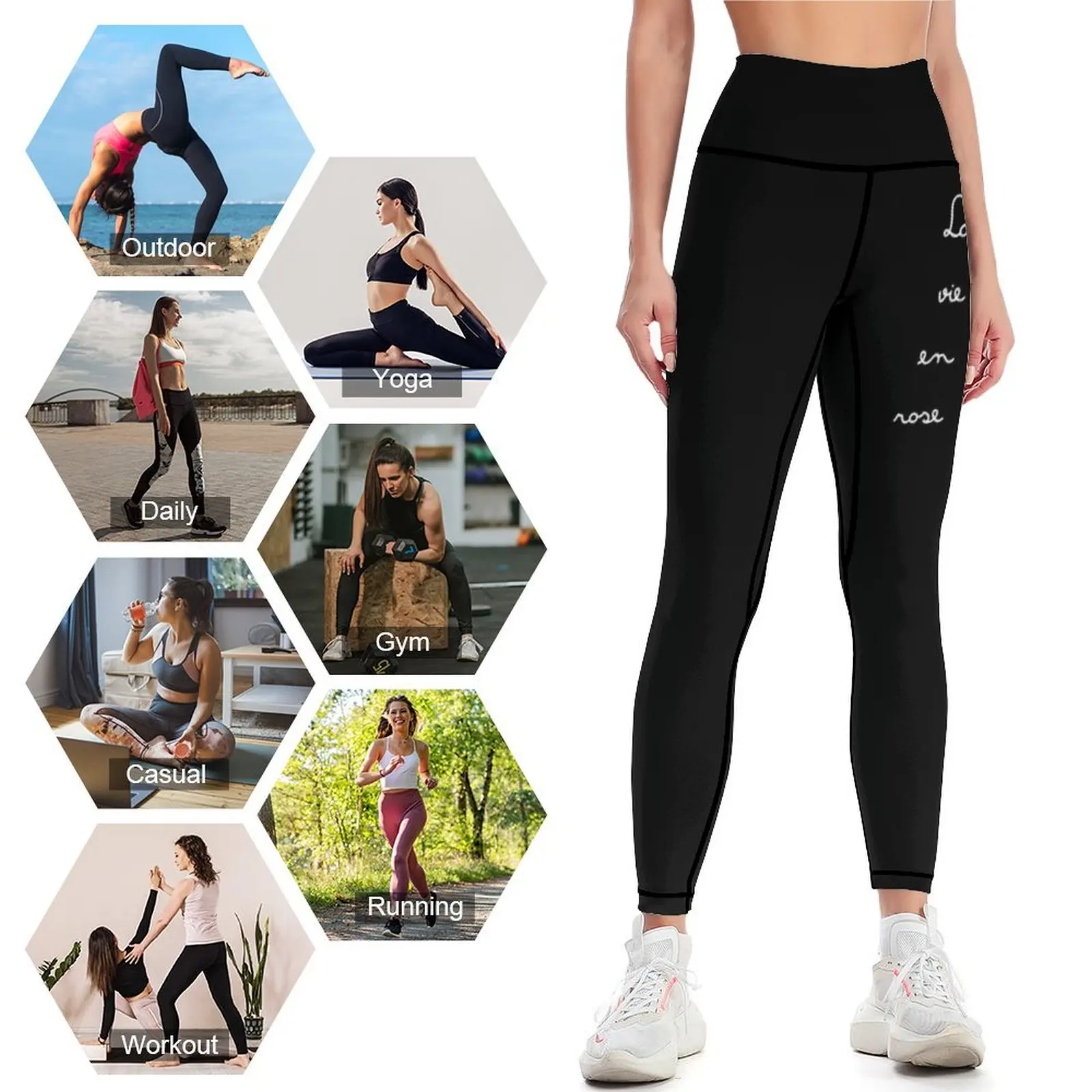 La Vie en Rose Leggings sports - Yoga En Fitness reseña y precio