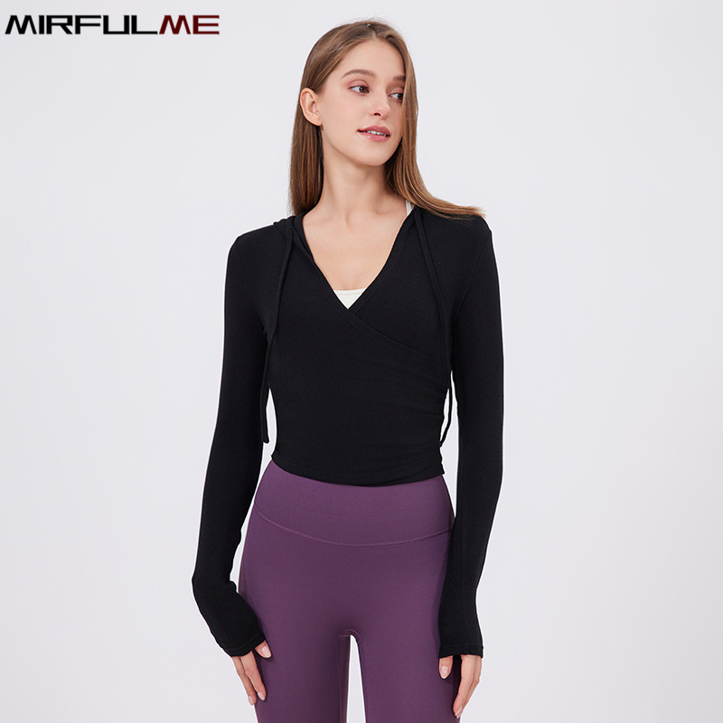 Autumn Women Sport Hoodies Bre - Yoga Fitness Hoodie reseña y precio