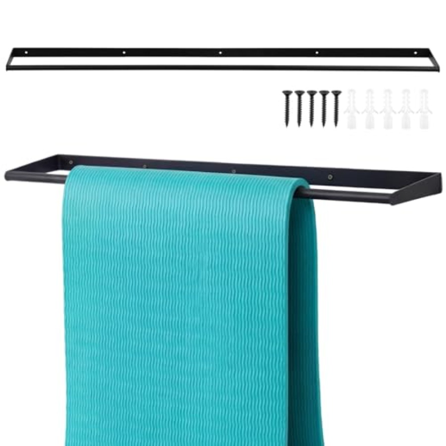 49 x 7 x 2 Yoga Mat Holder Han - Yoga Fitness Class reseña y precio