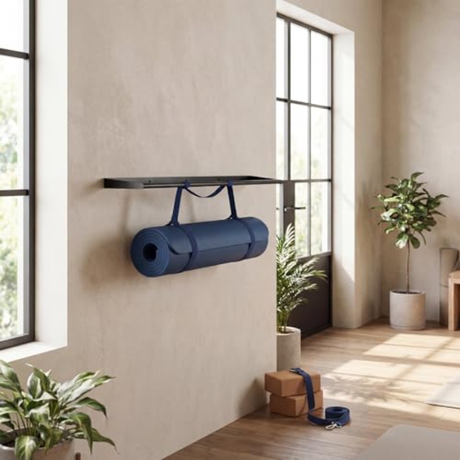 49 x 7 x 2 Yoga Mat Holder Han - Yoga Fitness Class reseña y precio