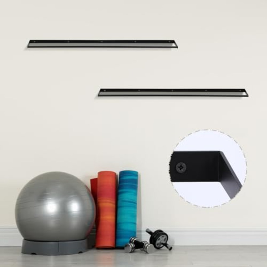 49 x 7 x 2 Yoga Mat Holder Han - Yoga Fitness Class reseña y precio