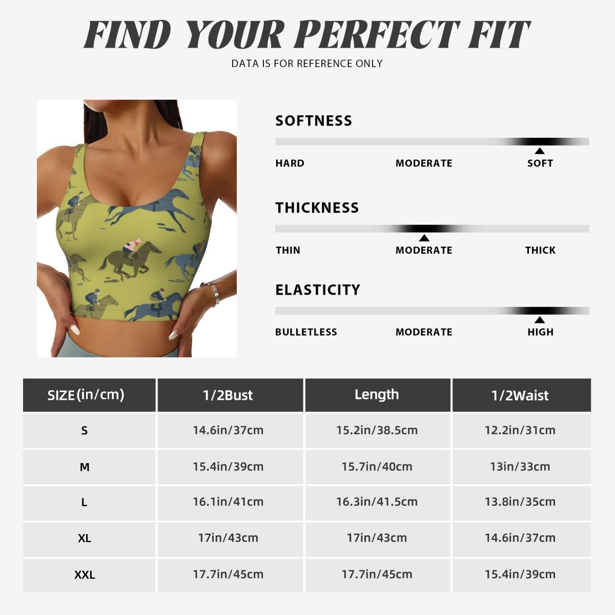 Maternity Yoga Top Horse Race  - Yoga Fitness Class reseña y precio