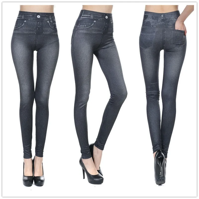 Women Jean Leggings Fitness Pa - Yoga Fitness Sg reseña y precio