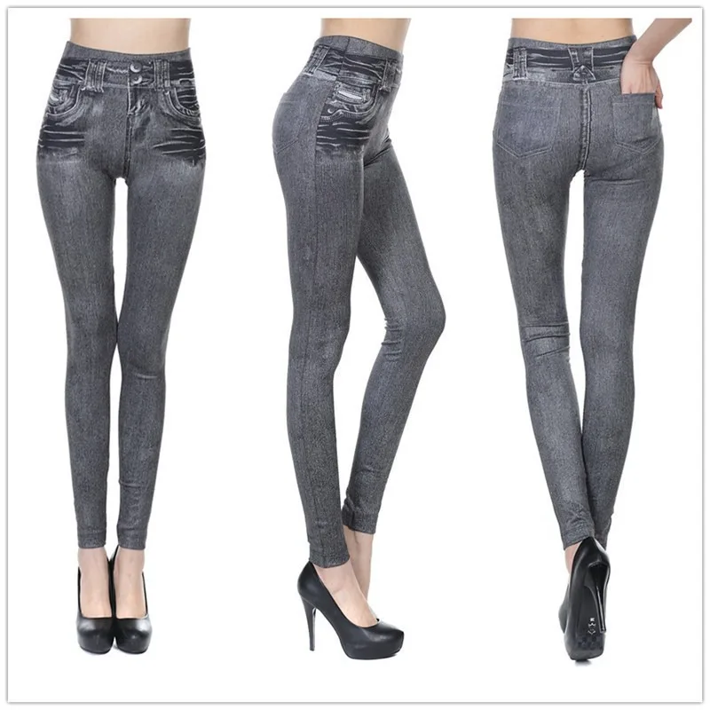 Women Jean Leggings Fitness Pa - Yoga Fitness Sg reseña y precio