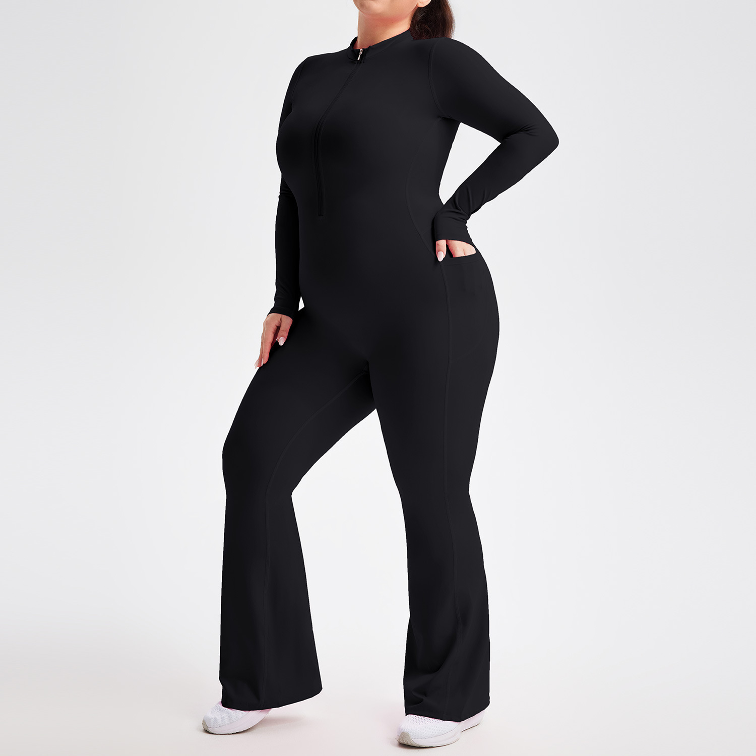Plus Size Jumpsuit Yoga Sport  - Yoga Fitness Plus reseña y precio