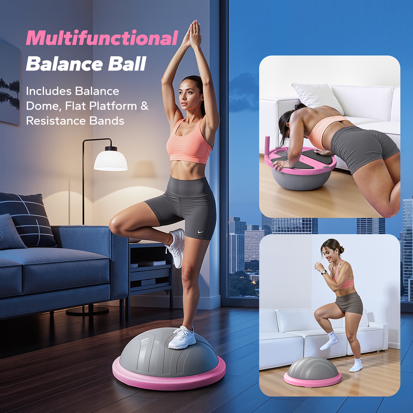 MERACH Balance Board With Resi - Balance Board Fitness reseña y precio