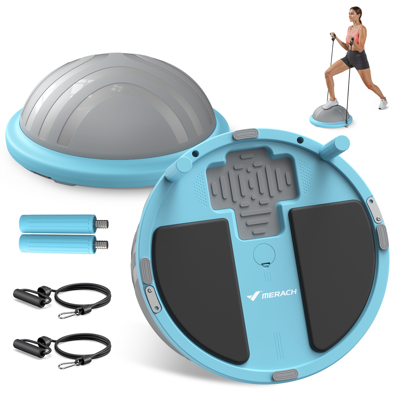 MERACH Balance Board With Resi - Balance Board Fitness reseña y precio