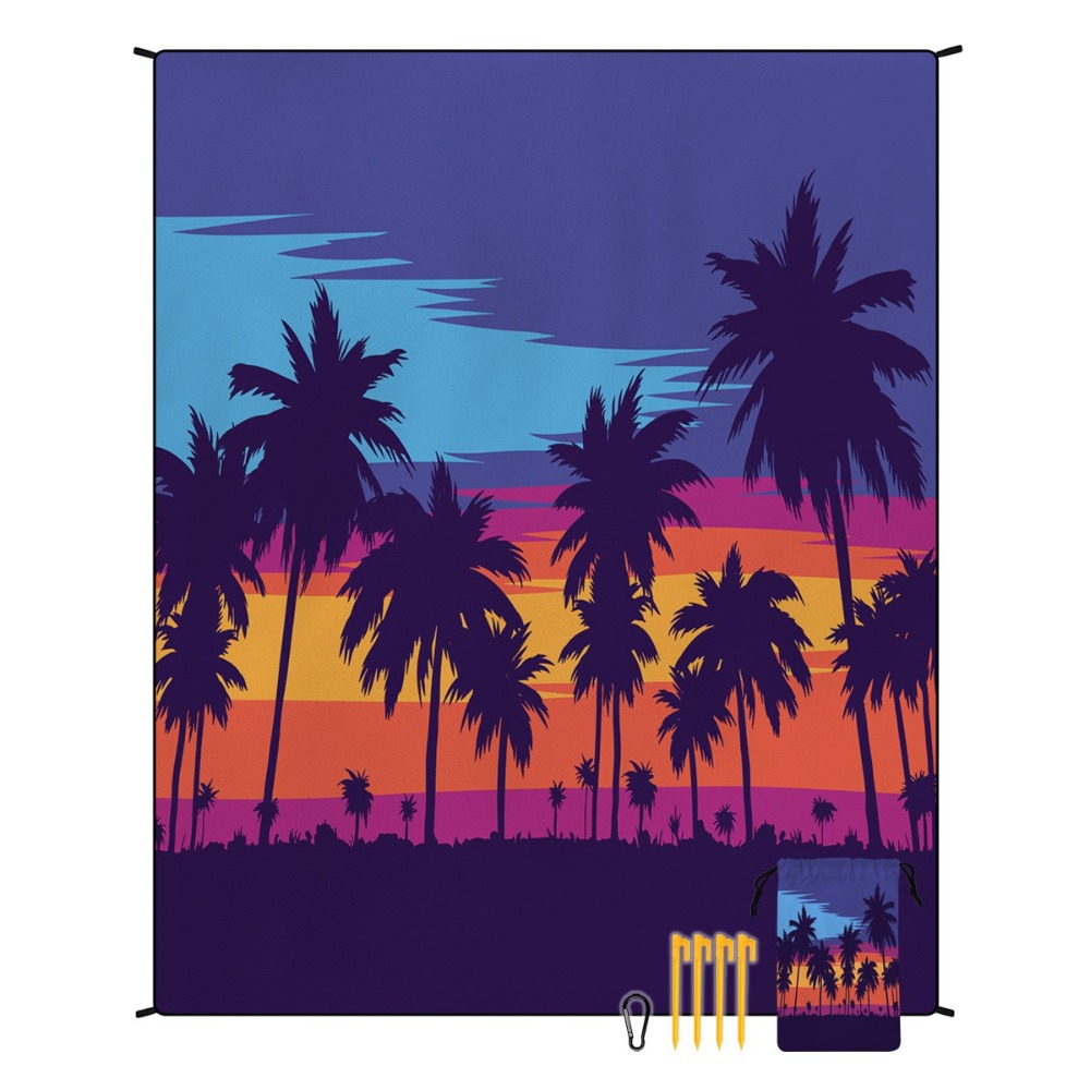 Palm Tree Beach Towel 71x86.6i - Yoga Of Fitness Mat reseña y precio